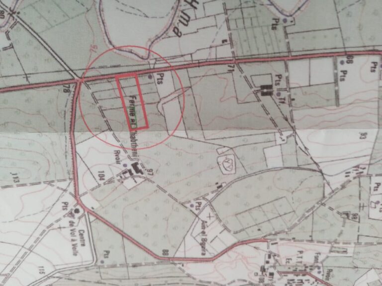 Morneg jbel erssas vnt terr 2500m2