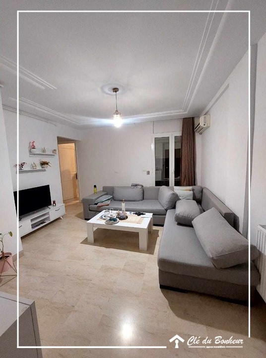 Appartement s2 &agrave; jardin l'aouina