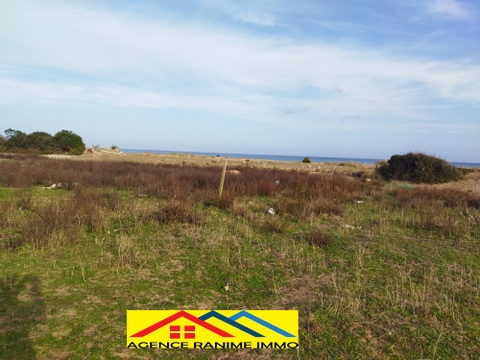 Terrain de 400m2 a la plage el haouaria cap bon