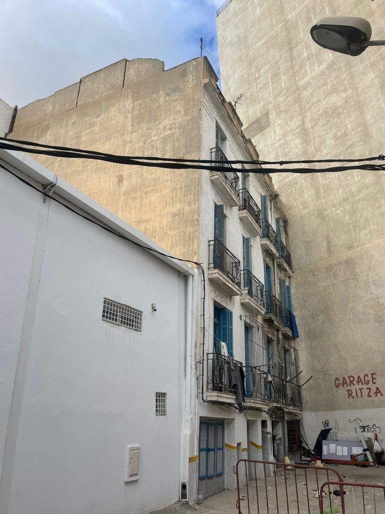 Un immeuble a demolir