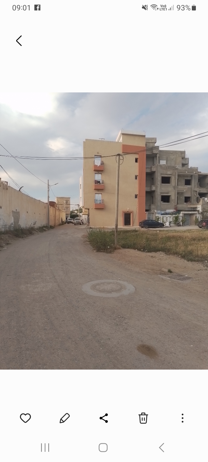 S2 propre avec parking proche hammamet