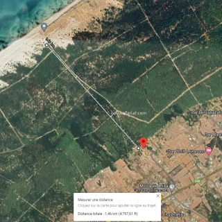 Joli terrain &agrave; rtiba c&ocirc;t&eacute; dar jaballah