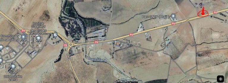 Terrain &agrave; ne pas rater entr&eacute;e siliana