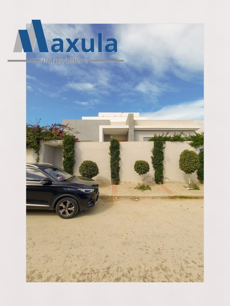 Charmante maison s3 avec jardin a rades