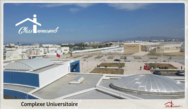 Terrain de 430 m2 &agrave; 580 dt le m2