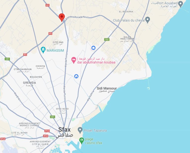 Terrain agricole &agrave; 2 km de mall of sfax