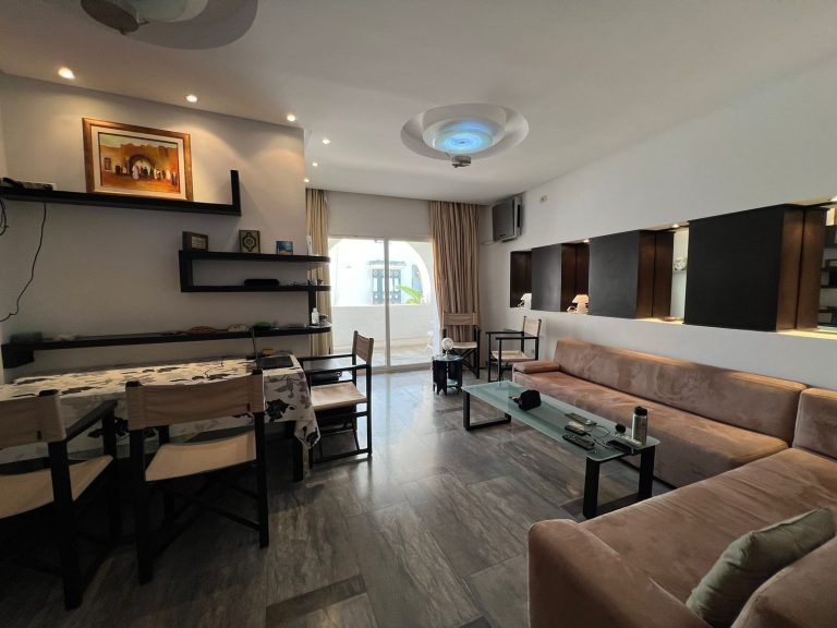 Appartement s3 meubl&eacute; &agrave; port el kantaoui