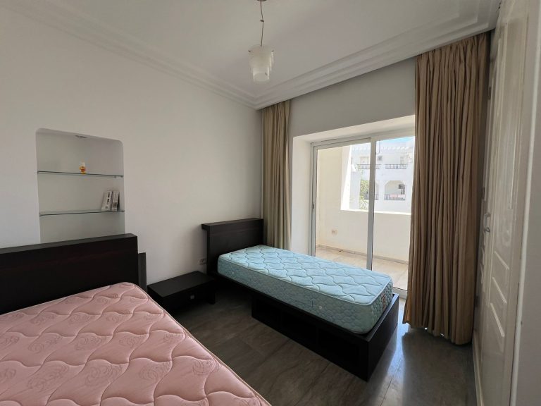 Appartement s3 meubl&eacute; &agrave; port el kantaoui