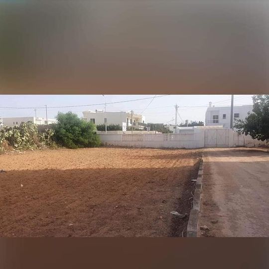 Terrain avec fa&ccedil;ade sur route ain 1190 m2 alya