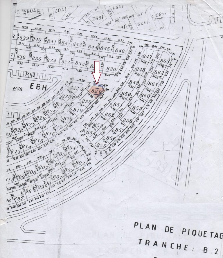 Lot de terrain à borj cedria cité erriadh