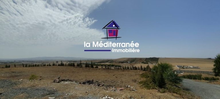 Terrain agricole situ&eacute;e &agrave; borj twil