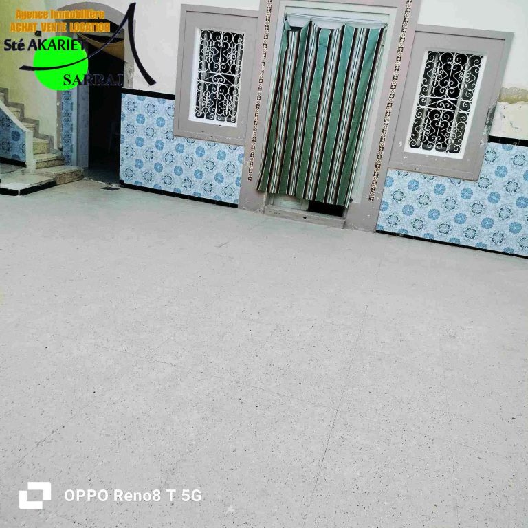 Maison avec local commerciel à hammam sousse