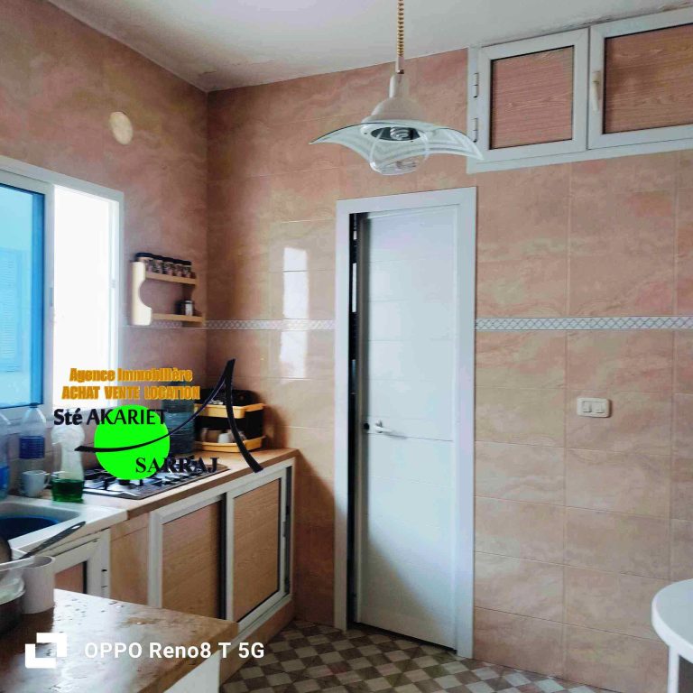 Maison style arabe s2 à hammem sousse