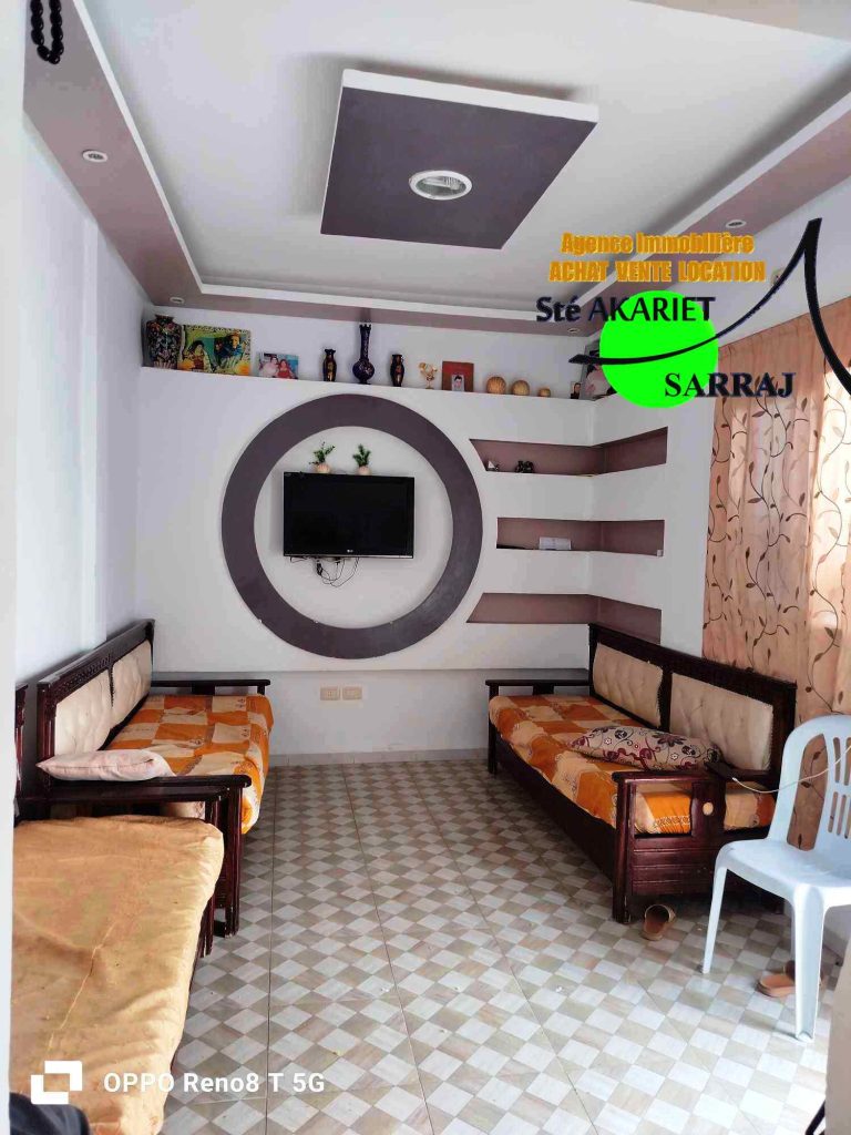 Maison style arabe s2 à hammem sousse