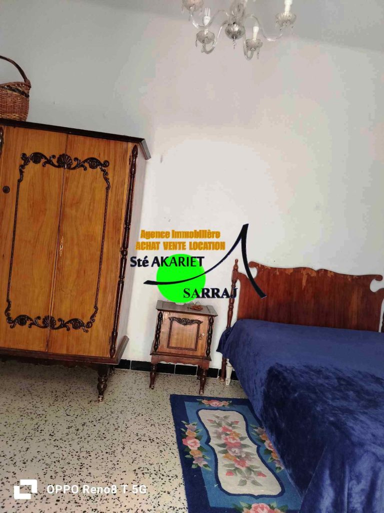 Maison style arabe s2 à hammem sousse