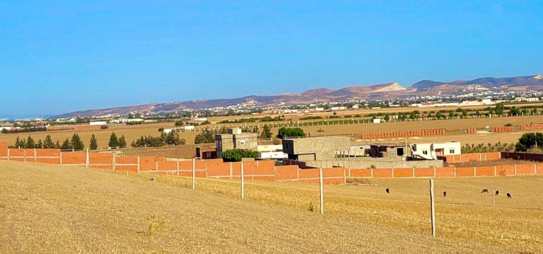 Terrain 160m &agrave; sidi thebet
