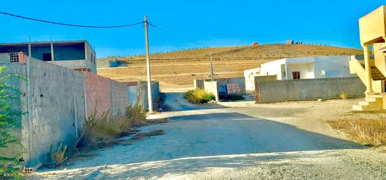 Terrain 320m a 48000dt a sidi thebet chorfech 2