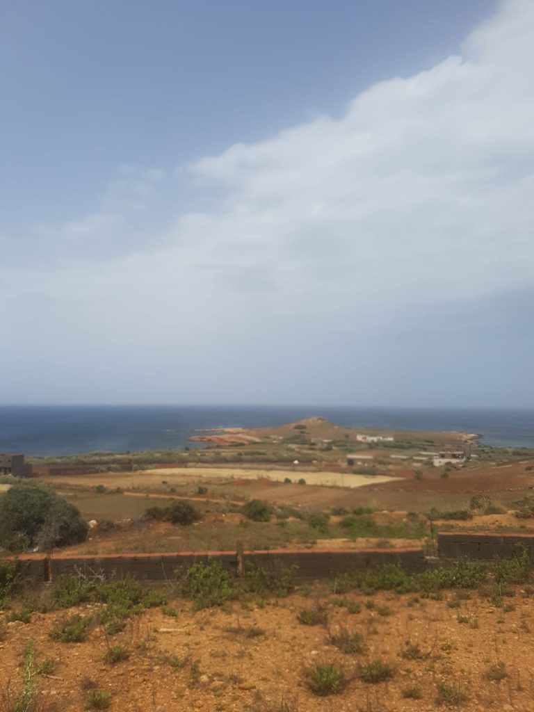 Terrain avec vue sur mer a el haouaria