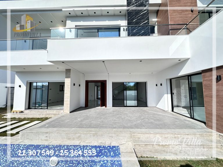 Splendide villa de style moderne