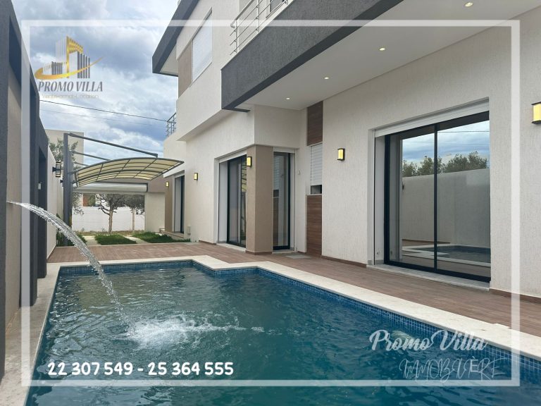 Une villa moderne en face hotel ribat