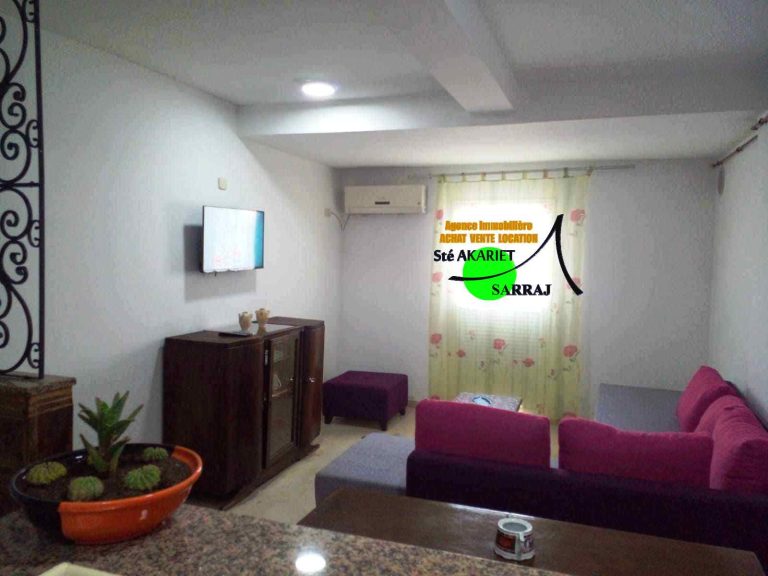 Studio s1 prés de cléopâtre à hammem sousse