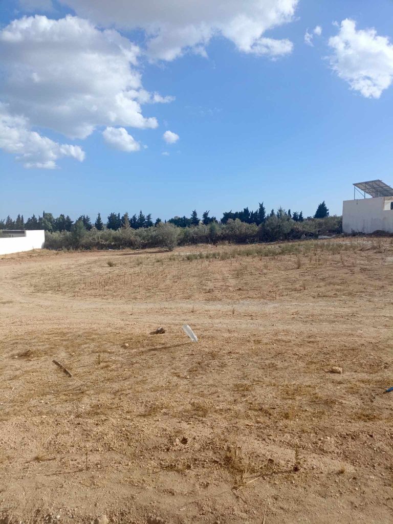 Av terrain de 600m &agrave; hammamet sud