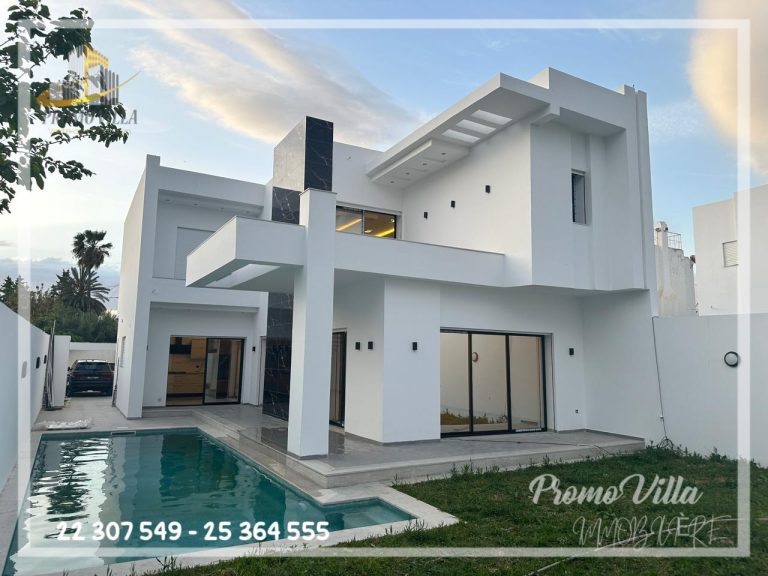 Villa à l'entrée d'hammamet zone craxi