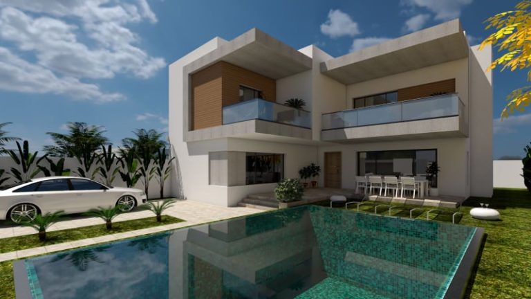 V236 villa flamingo hammamet sud