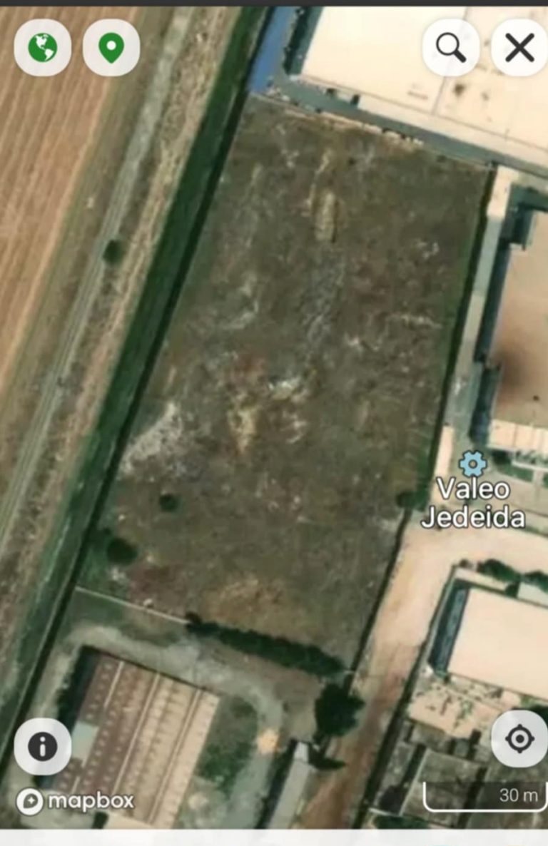 Vend terrain zone industrielle jdaida