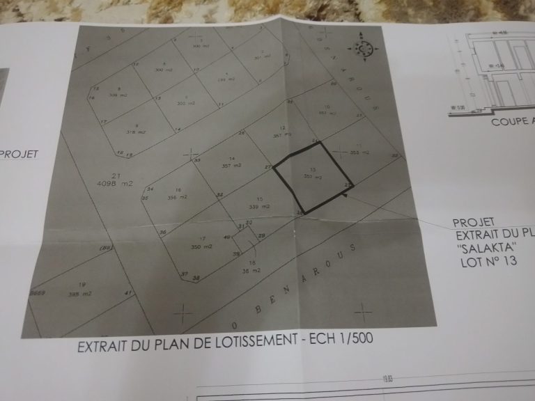 Terrai nu pour habitation