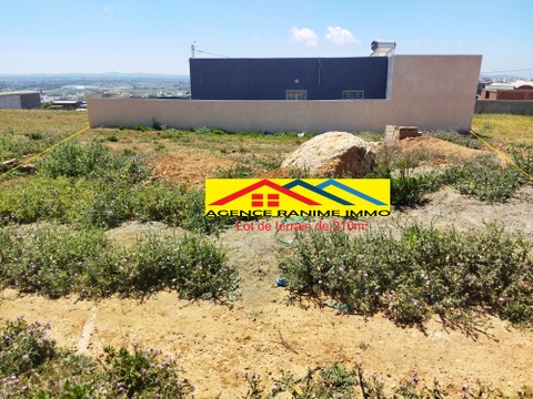 Terrains de 210m2 a el haouaria cap bon