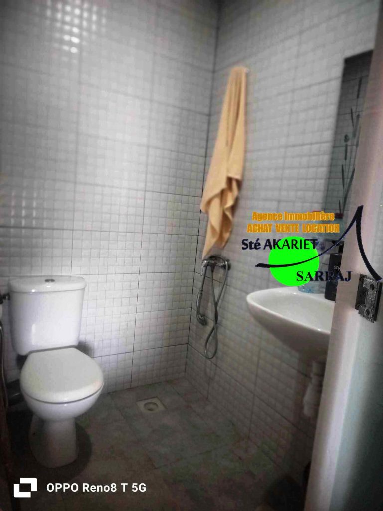 Coquette studio s0 rdc à hammam sousse