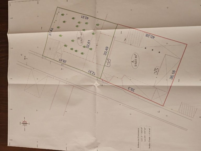 Sidi hssin vnt ter 1327 m2