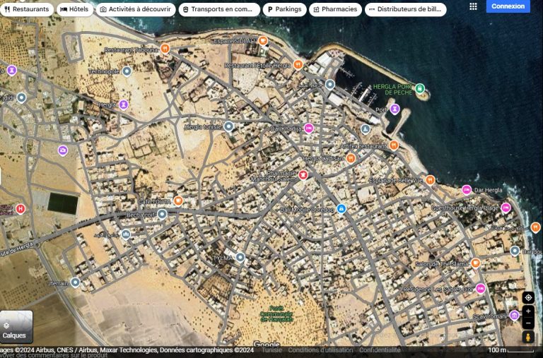 Offre terrain 997m deux fa&ccedil;ades &agrave; hergla