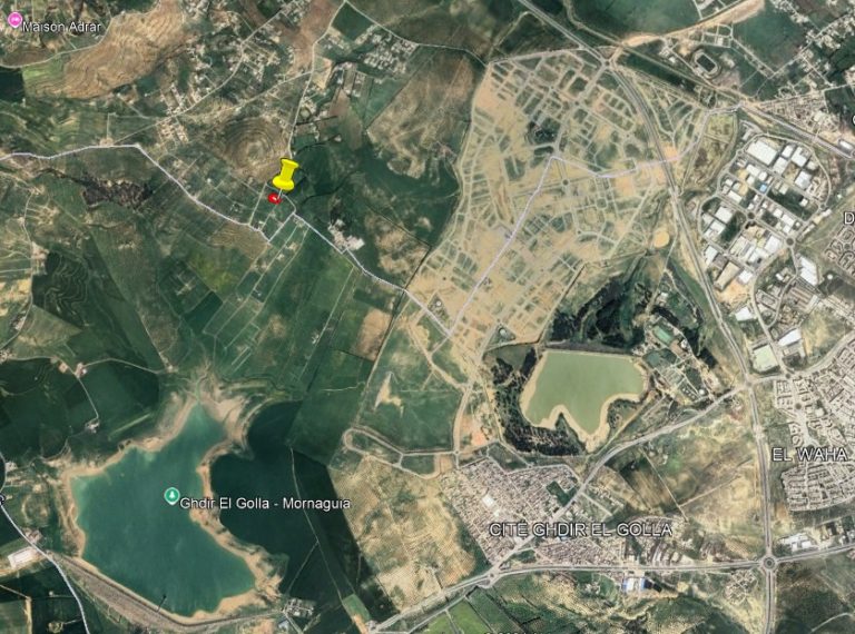 Terrain de 2200 m&egrave;tre carr&eacute; cit&eacute; des juges sanhaja