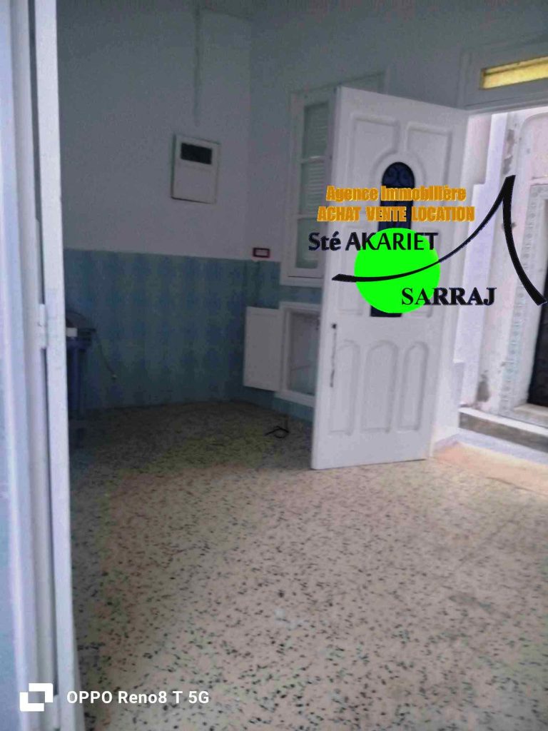 Maison arabe 120m à hammem sousse