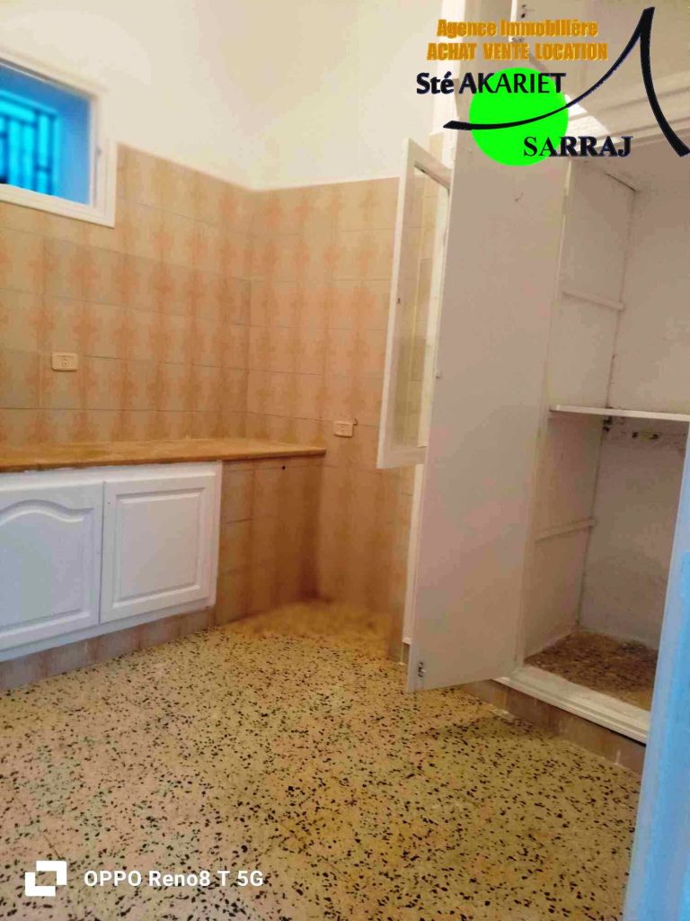 Maison arabe 120m à hammem sousse