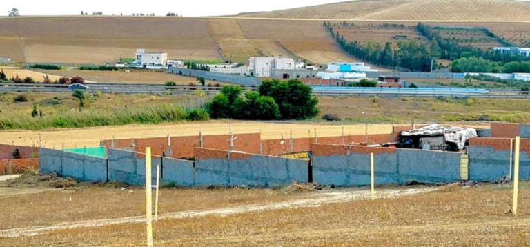 Lot de coin de 262 m2