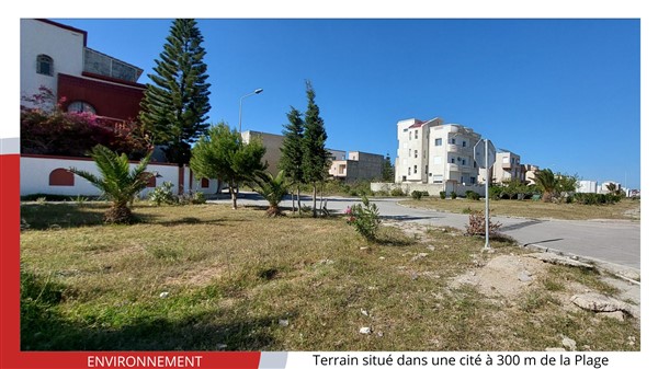 Terrain de 359 m2 &agrave; 520 tnd le m2
