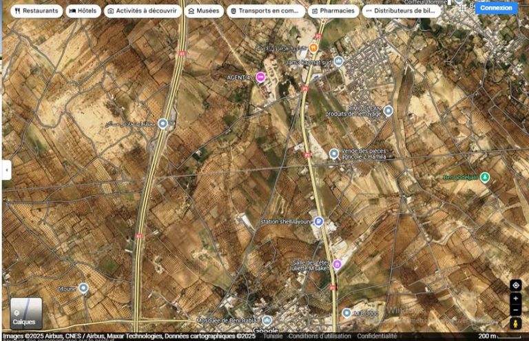 Lot d'investissement 3500m m'saken vers bourjine