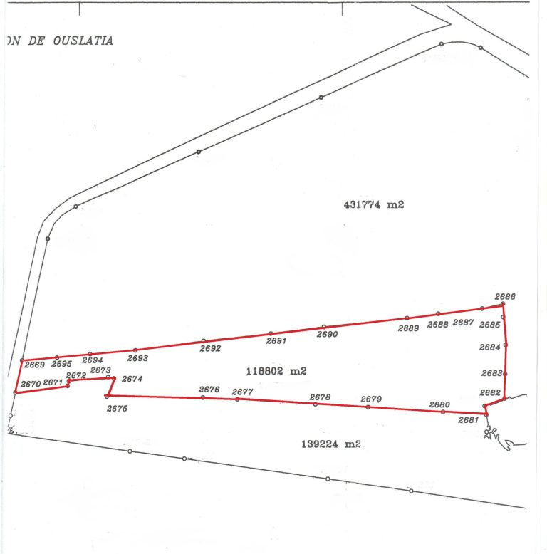 Lot d'investissement 11hectares 8802m &agrave; oueslatia