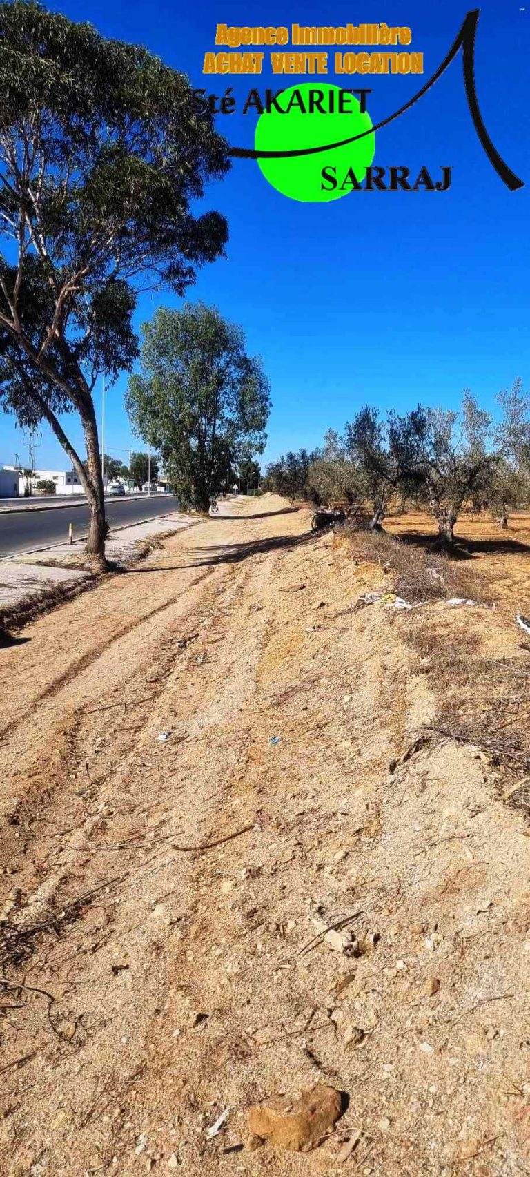 Deux terrains 2000m et 2528m pr&eacute;s mall of sousse