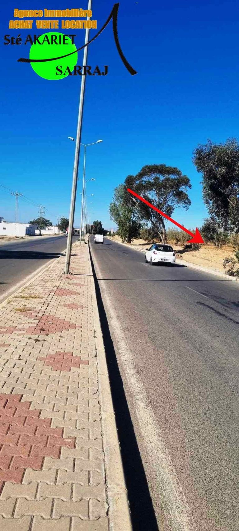 Deux terrains 2000m et 2528m pr&eacute;s mall of sousse