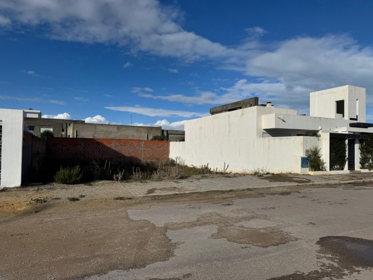 Terrain de 330m &agrave; jardin de mornag