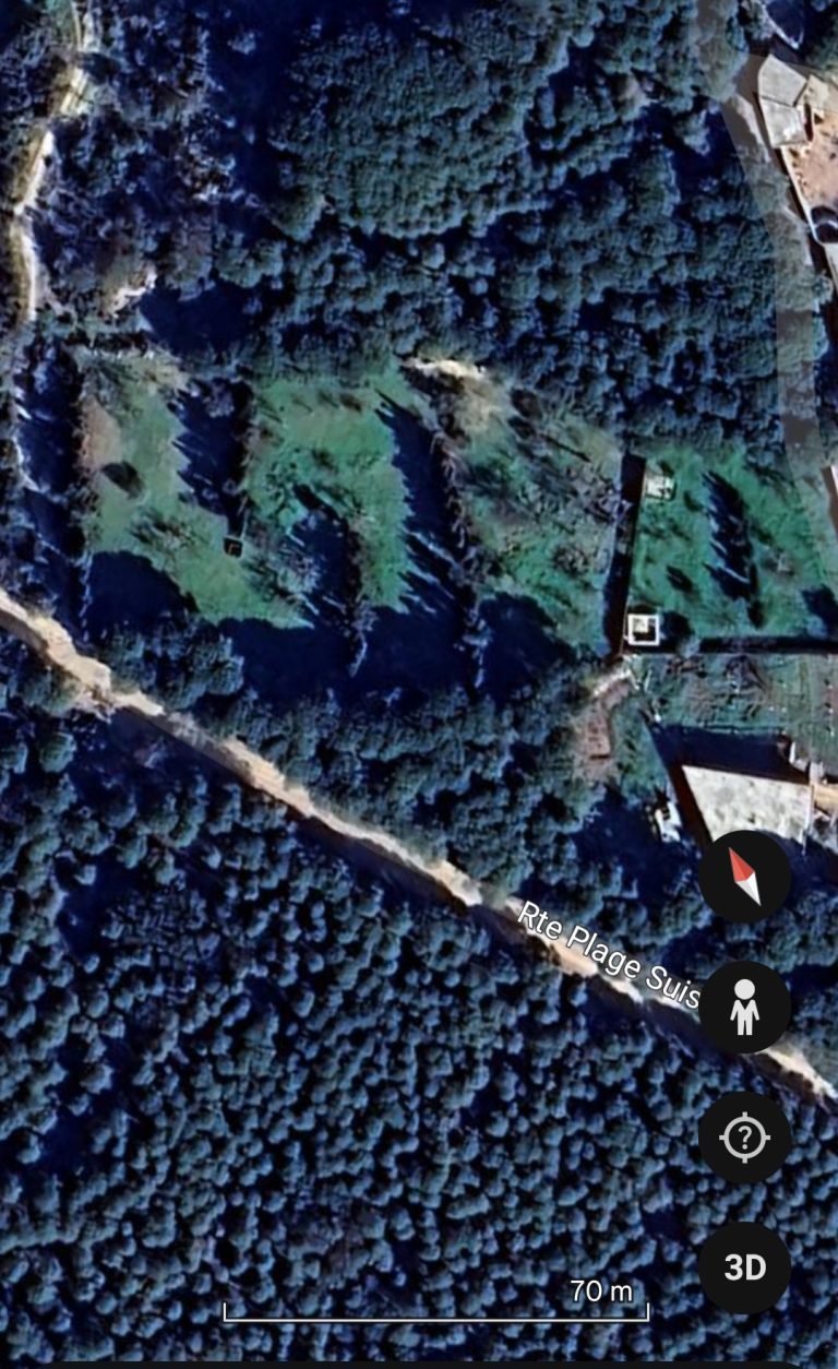 Terrain &agrave; ras jebel