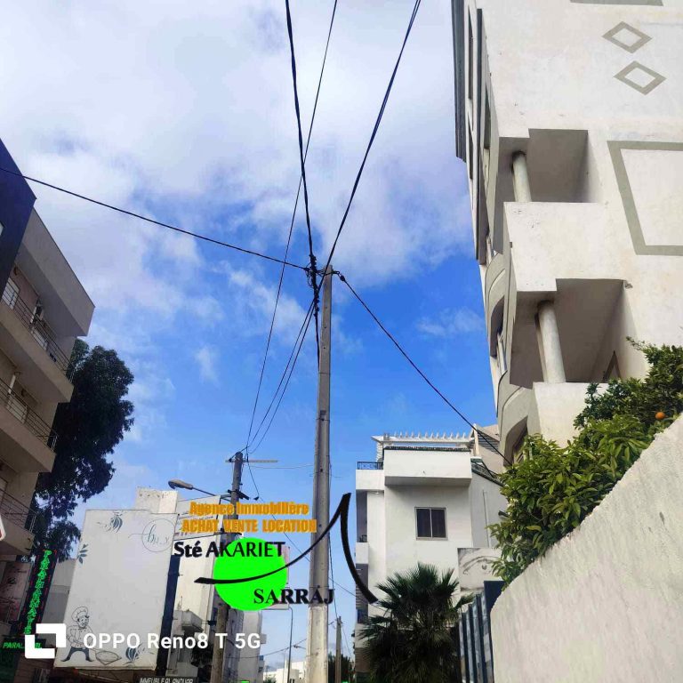 Bon investisement terrain commercial 358m &agrave; sousse