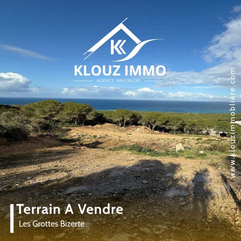 Terrain a les grottes bizerte