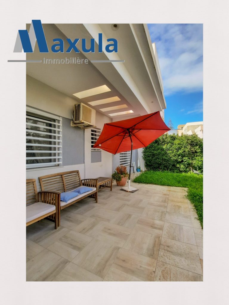 Maison s3 avec jardin a rades