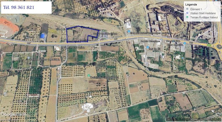 Terrain usage commercial ou industriel