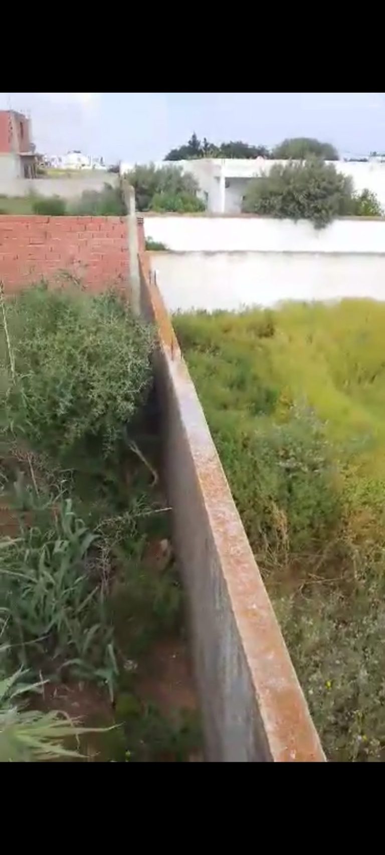 Terrain bien cl&ocirc;turer